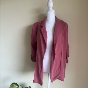 Fashion Nova Dusty Rose Blazer